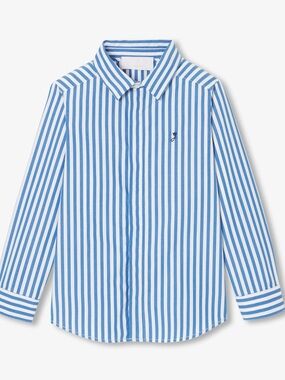 Jacadi Boy’s classic blue and white button down 3T